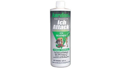 Kordon USA Ich Attack 473ml - Natural Disease Treatment for control of Ich